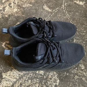 I am selling these adidas black size 10 good for running and exercising